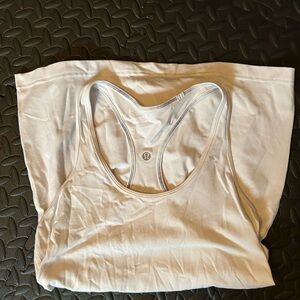 lululemon athletica White Tank Top